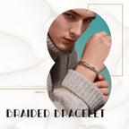 Pulsera abierta unisex de plata 925 con diseño clásico y elegante de serpiente, ideal para uso diario, regalo perfecto para San Valentín, Año Nuevo, cumpleaños o Día del Padre, incluye caja de regalo