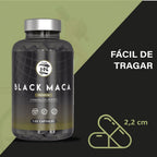 HN Maca Negra Andina en Cápsulas con Vitaminas B6, B12 y Zinc – Suplemento Alimenticio para Adultos, Formato de 50 Cápsulas Vegetales