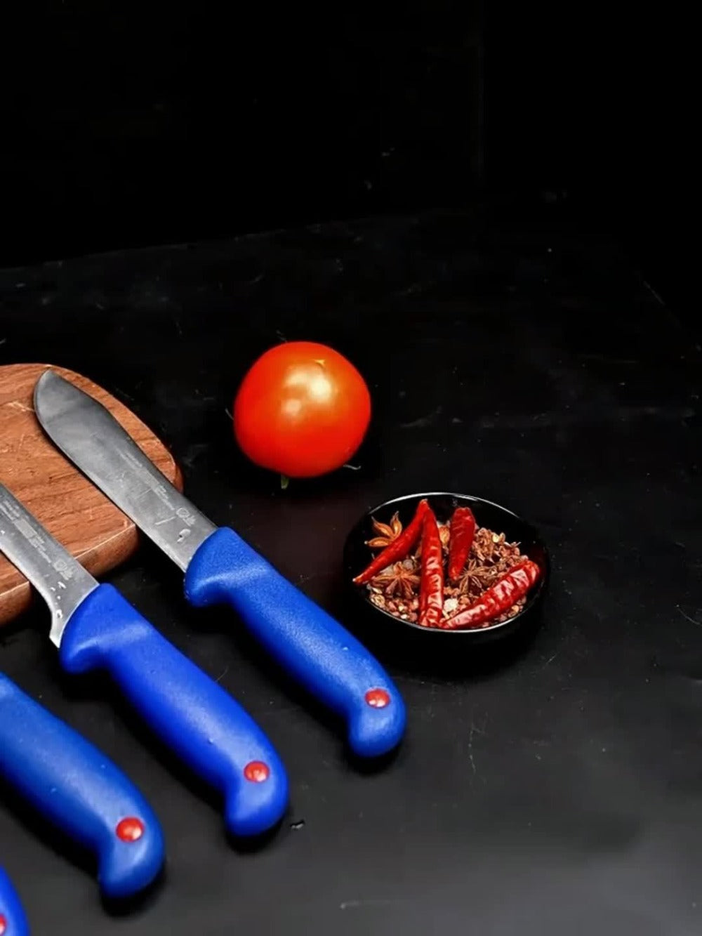 4 Piezas Cuchillo de Cocina, Cuchillo de Filetear, Utensilios de Cocina, Accesorios y Gadgets de Cocina, Cuchillo de Chef, Cuchillo de Frutas, Cuchillo de Carnicero de Acero Inoxidable, Cuchillo Profesional Afilado para Cocinar Carne, Cuchillo de Cocina p