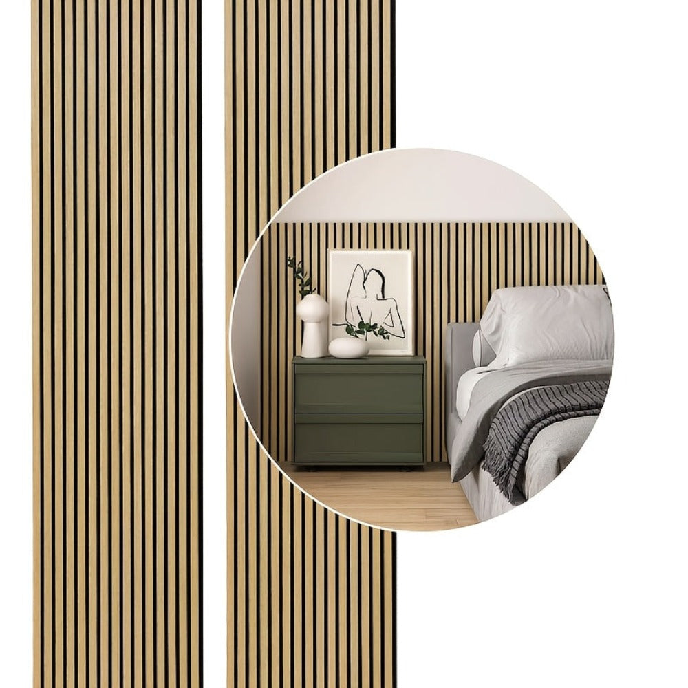Juego de 4 Paneles Acústicos de Tablas, 120 X 60 Cm, Paneles Acústicos de Madera, Paneles de Pared de Madera, Paneles de Área Grande, Paneles de Pared Multifuncionales, Adecuados para Sala de Estar, Sala de Música, Cine en Casa, Estudio de Grabación, Gris