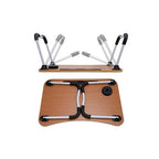 Bandeja para Cama, Mesa Plegable de Desayuno con CAJON Mesa Ordenador Portátil Multifunción Mesa de Ordenador portátil para Cama y sofá