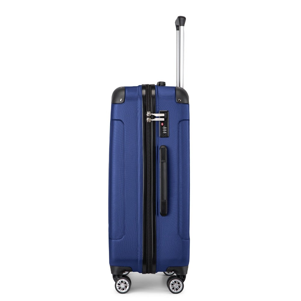 Maleta de embarque de carcasa rígida ABS 55x35x20cm, carrito de viaje, equipaje de mano de cabina, 33L, regalo de Black Friday, Día de Acción de Gracias, Navidad