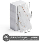 Panel de pared autoadhesivo 100 piezas | Cocina baño salón y renovación DIY