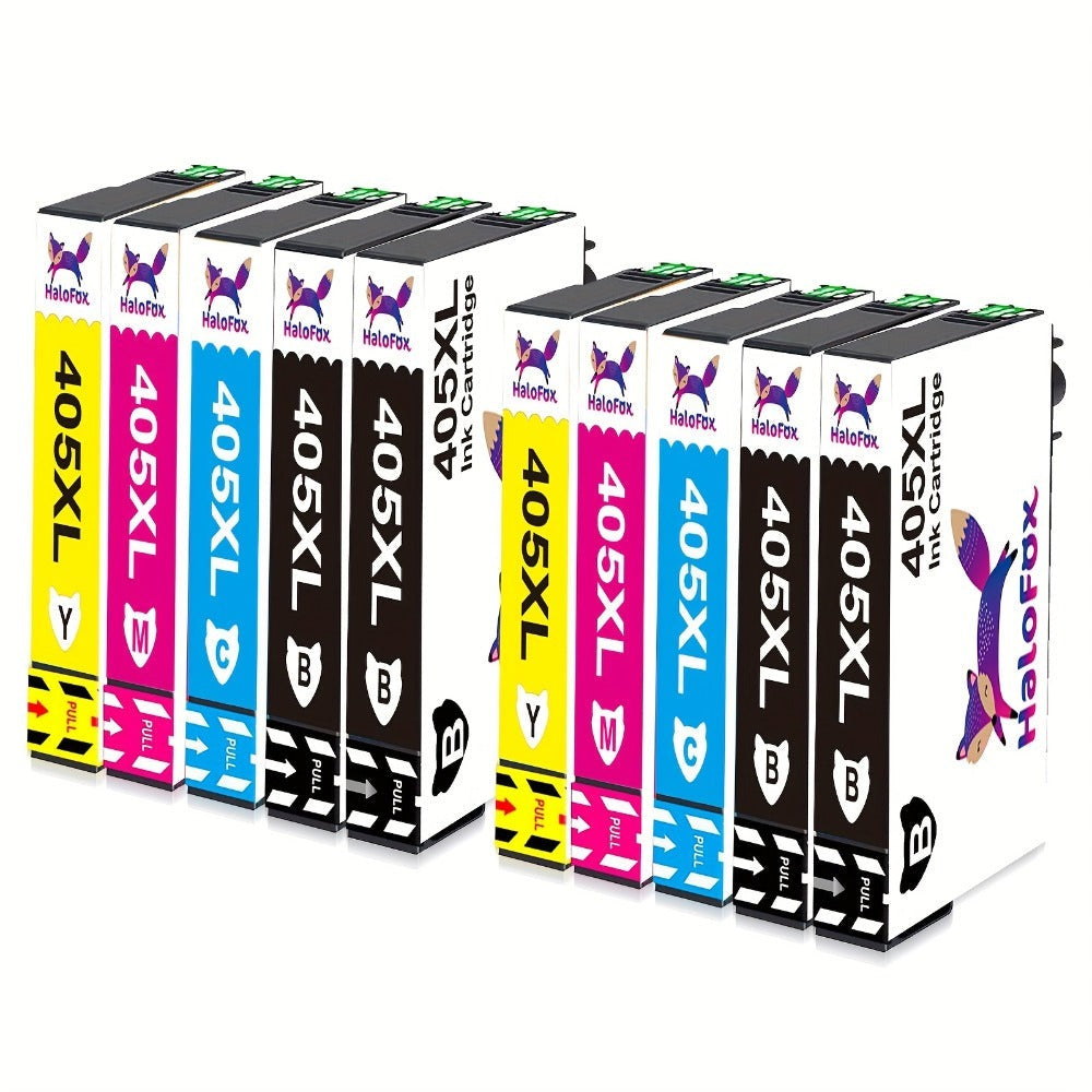 Paquete de cartuchos de tinta 405XL para impresora Epson 405 XL Compatible con Epson Workforce EC-C 7000 Pro WF-3800 Series Pro WF-3820 WF-3825 WF-4800 WF-4820 WF-4825 WF-4830 WF-7830 WF-7835 WF-7840 WF-7310