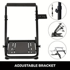 Soportes para volante de carreras | Soporte Plegable para Volante de Carreras, Estructura Triangular de Simulador de Volante para Logitech G29