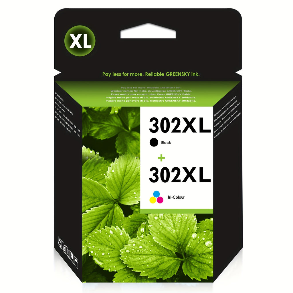 Cartucho de tinta | Cartuchos de tinta de repuesto para HP 302 Multipack para HP 302 XL DeskJet 3630 3636 3638 3639 1110 2130 3633 Envy 4525 4520