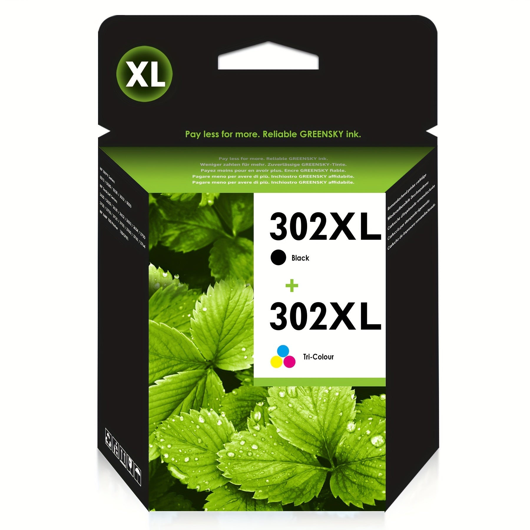 Cartucho de tinta | Cartuchos de tinta de repuesto para HP 302 Multipack para HP 302 XL DeskJet 3630 3636 3638 3639 1110 2130 3633 Envy 4525 4520