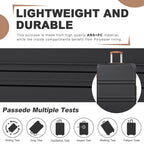 Kono ABS+PC Maleta Extra Grande de 32 Pulgadas, Diseño Horizontal Esculpidor, Equipaje Rígido con Ruedas y Mango Telescópico