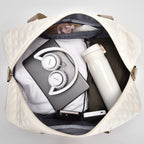 Bolso de Fitness Moda Exterior Corto Bolso de Viaje para Mujer Bolso de Equipaje Plegable de Ocio y Moda de Gran Capacidad para Viajes de Negocios Portátil