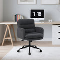 Sillas de oficina | Silla de Oficina, Silla de Maquillaje de Faux Fleece, Silla Giratoria Cómoda, Silla Ergonómica de Oficina, Altura Ajustable