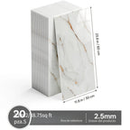 Panel de pared autoadhesivo 100 piezas | Cocina baño salón y renovación DIY