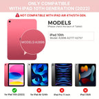 Tabletas Android | Adfa We Afsd Ss33, Funda para Tablet con Teclado para iPad 10ª Generación (10.9", 2022), Trackpad Multi-Touch, 10 Colores de