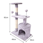 Arobol rascador para Gatos Rascador para Gato Postes rascador para Gatos Grande 105x40x40cm Varias Niveles