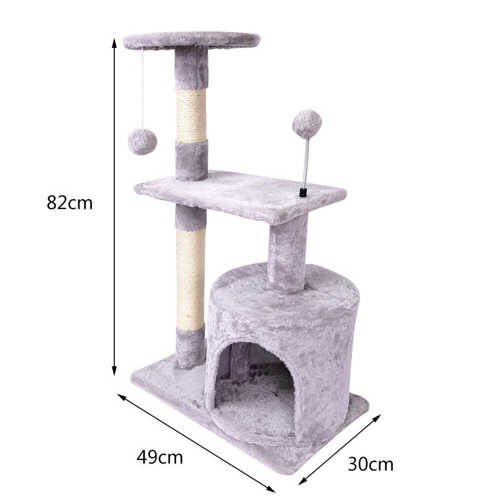 Arobol rascador para Gatos Rascador para Gato Postes rascador para Gatos Grande 105x40x40cm Varias Niveles
