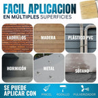 [Brocha de Regalo] Impermeabilizante Transparente con Poliuretano, Sellador Impermeable Fugas Agua, Revestimiento Impermeable Definitivo, Hidrofugante Invisible para Techos, Terrazas y Exteriores