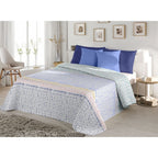 Colcha Reversible de Verano Bouti, Edredón de Microfibra Estampado, Ligera y Transpirable para Todas las Estaciones, Manta Fina para Primavera y Verano (Sin Fundas de Almohada)