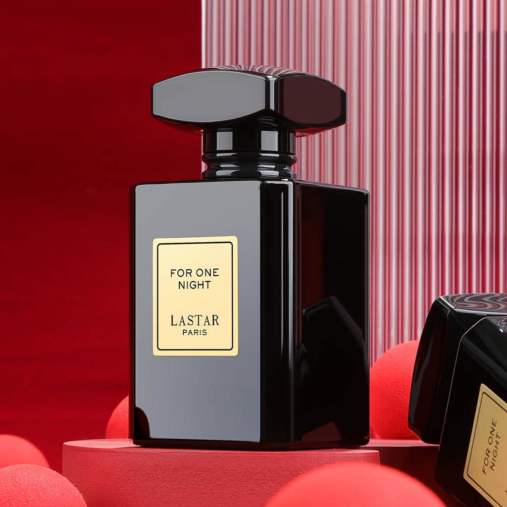 Perfume Clásico Negro para Hombre de 55ML, Botella Cuadrada de Lujo Minimalista, Fragancia Amaderada Estable y Rica, Notas de Madera Rara, Fragancia de Larga Duración, Perfume Perfecto para Citas para Hombres y Mujeres, Regalos de San Valentín y Aniversar