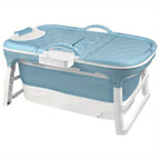 Bañera plegable portátil para adultos plegable portátil | Baño, balcón y espacios reducidos