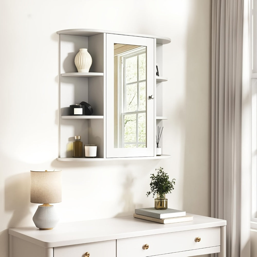 Armario de baño con almacenamiento ajustable | Para lavabo, baño y pasillo