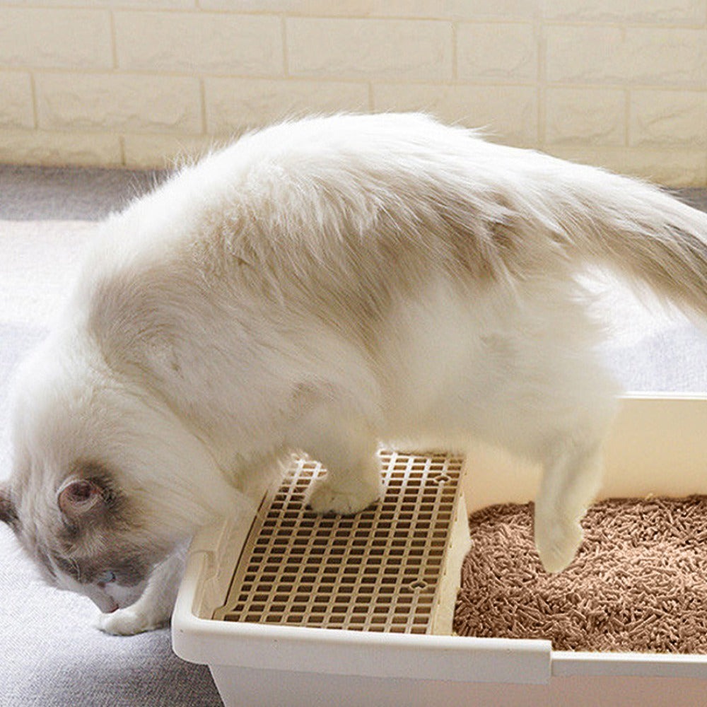 La arena para gatos se aglomera en segundos Arena para gatos vegetal Arena para gatos desodorizada, sin polvo y sin mezcla Suministros para mascotas fáciles de almacenar - 1 bolsa Varios sabores