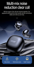 Auriculares Bluetooth | [Acer Modelo Nuevo 2026] Auriculares Inalámbricos TWS, Estéreo con Graves Potentes + Reducción de Ruido en Llamadas