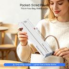 Impresora Térmica Inalámbrica A10A, Batería de 1800Mah, Impresora Móvil Compacta para Viajes, Oficina, Hogar, Incluye 10 Hojas de Papel Térmico. Compatible con Smartphones y Computadoras