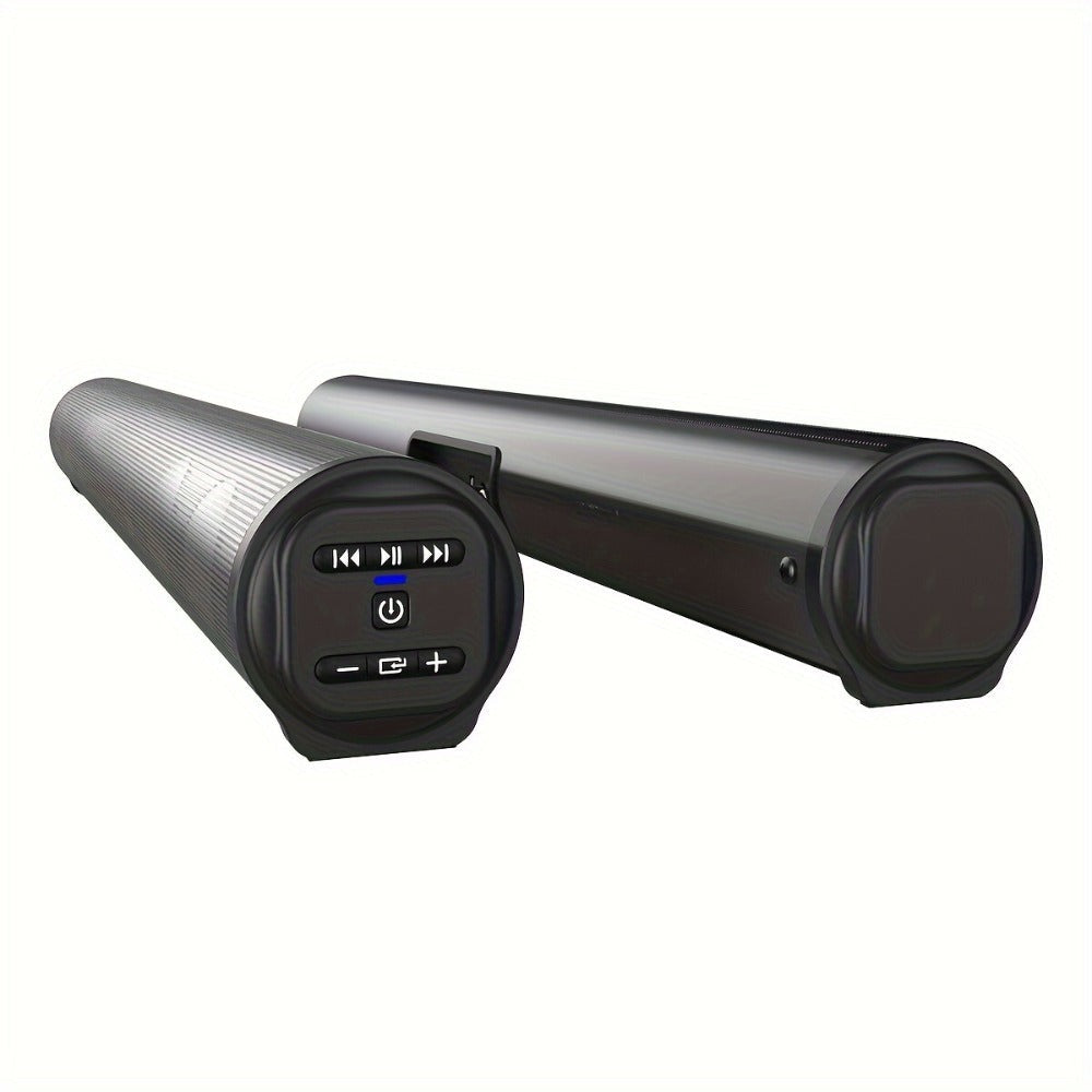 Barra de sonido inalámbrica con subwoofer y control remoto, sistema de cine en casa para TV, altavoces