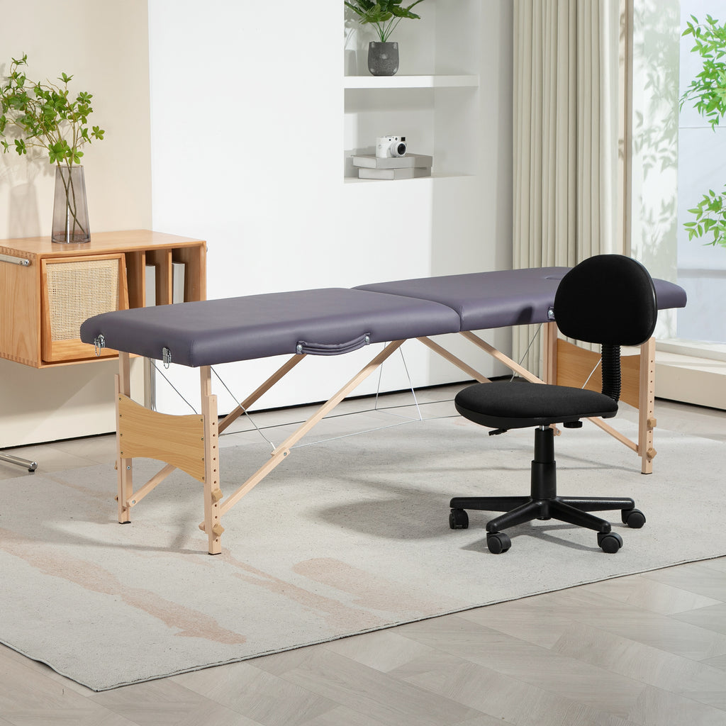 Camilla de masaje plegable 87 cm plegable | Fisioterapia estética masaje y uso profesional