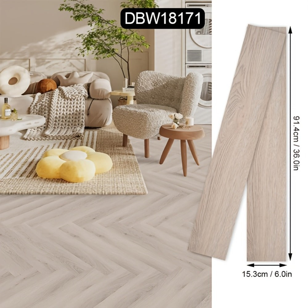 Suelo de vinilo autoadhesivo 36 piezas | Cocina baño salón y reforma DIY