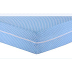 Funda de colchón con cremallera L180° y elástico – Funda completa para colchones de largo200×alto30 cm, tejido suave, no pierde color, disponible en varios tamaños (90/105/135/150 cm)