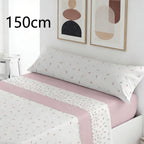 Juego de ropa de cama (Sábana ajustable, Cubrecama, Funda de almohada) | Juego de sábanas estampadas de 3 piezas | Primavera/Verano | Múltiples estilos | Tejido suave | 180cm - Múltiples tamaños disponibles