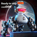 Perro Robot Todoterreno de Gran Tamaño de 2ª Generación Mejorado con Control Remoto por Gestos, Juguete Robot Inteligente, Caminante Mecánico Acrobático para Niños, Dron RC de Mascota a Gran Escala (Regalo Ideal para Fiestas)