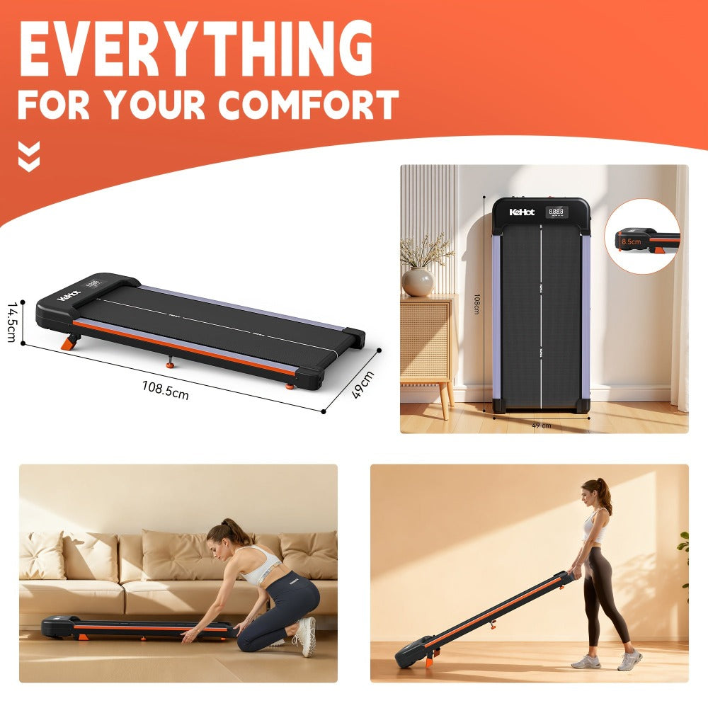 Andador para debajo del escritorio, operación conveniente con control remoto, pantalla LED, no requiere instalación, adecuado para fitness en casa, relajación en la oficina, sin batería