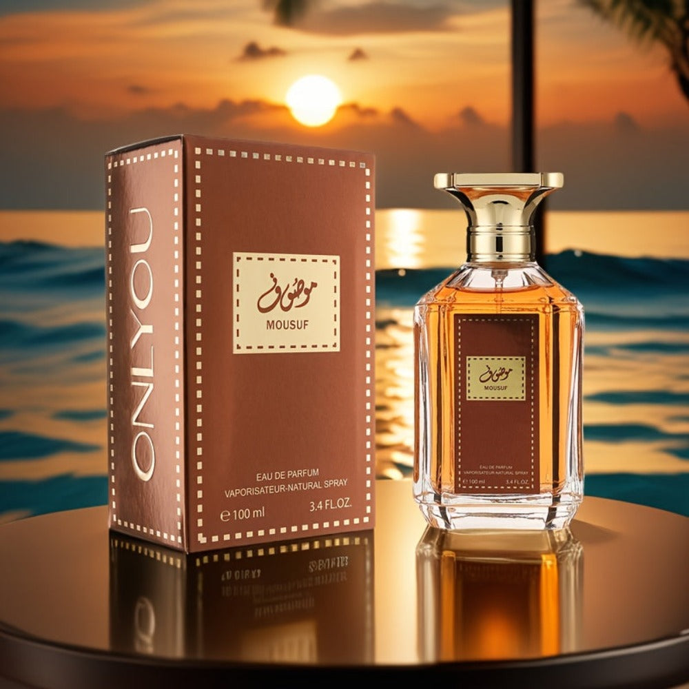 Perfume para Hombres de 100ml - Fragancia Amaderada a Sándalo y Ámbar, Eau De Parfüm Duradero con Fórmula Alcohólica, ¡Regalos Elegante! Para Uso Diario o Ocasiones especiales