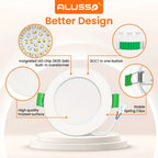 Foco LED empotrable regulable 6pcs | Dormitorio salón cocina y pasillo