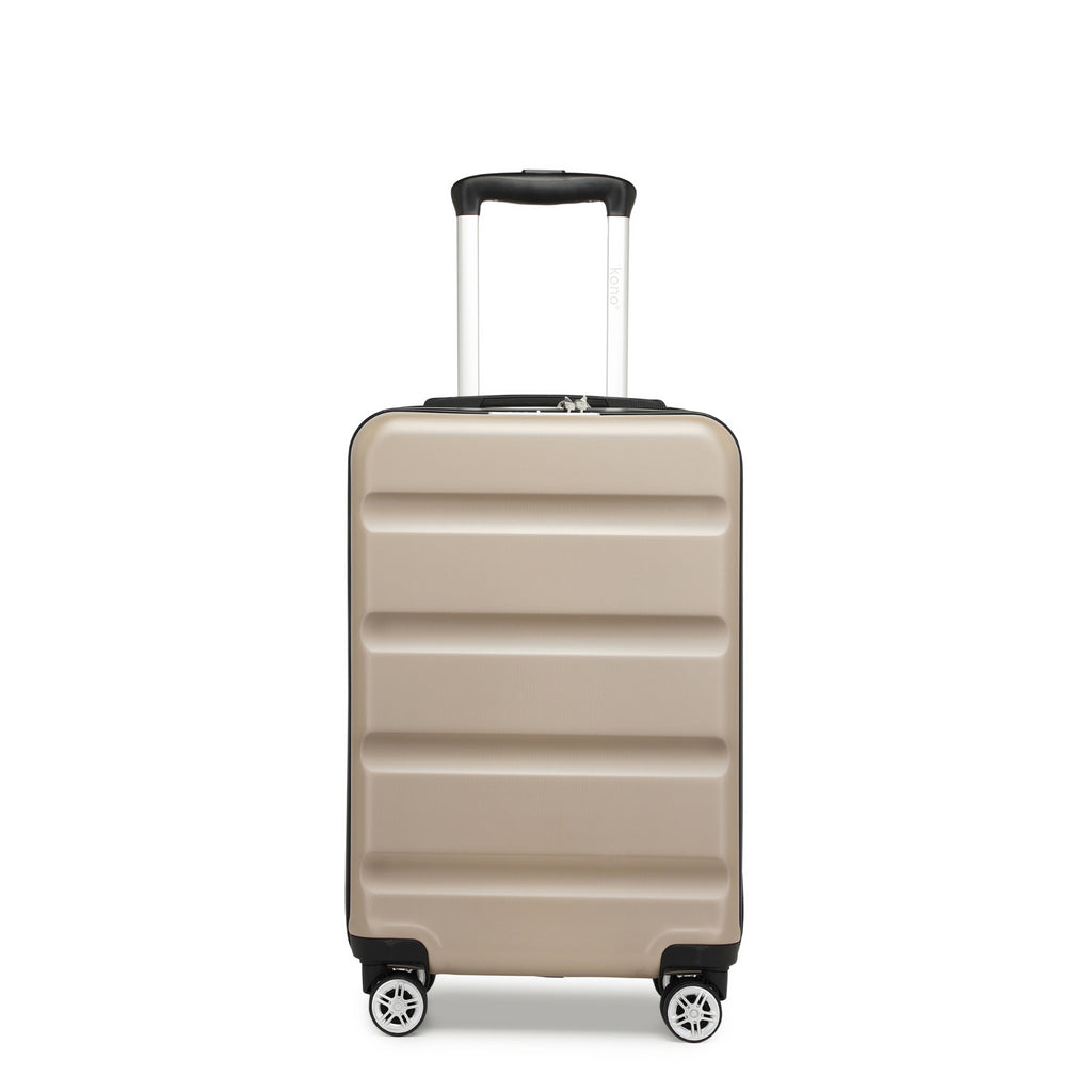 Maleta de 20 pulgadas de carcasa dura 4 ruedas Maleta de viaje Equipaje de cabina Estuche expandible