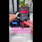 Auriculares con traducción IA en tiempo real multifuncional | Viajes, negocios y comunicación