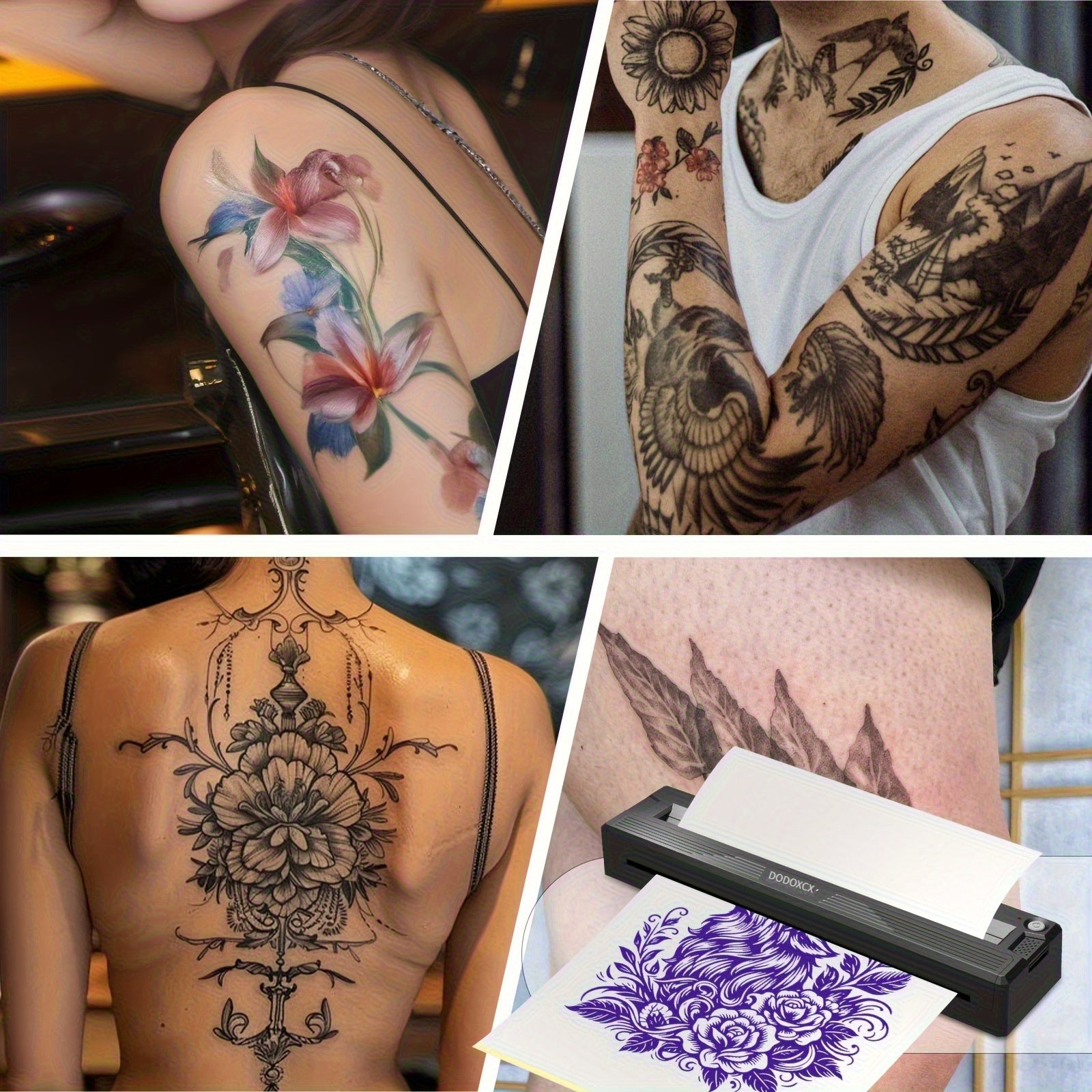 Impresora térmica inalámbrica para tatuajes para artistas y estudios profesionales