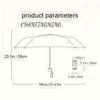 Paraguas plegable compacto de 1 pieza, disponible en 11 colores, paraguas de viaje, paraguas portátil ligero, miniparaguas de sol de moda para hombre, paraguas de viaje de bolsillo, regalo para mujer
