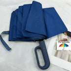 1 y 2 Especificaciones Opcionales, Paraguas Plegable con Hebilla Totalmente Automática, y Protección Solar, Adecuado Tanto para Hombres Como para Mujeres, Paraguas de Viaje, Con un Diámetro de 106cm/41.2 pulgadas Cuando Está Abierto, Robusto y Duradero, P