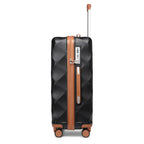 Maleta Mediana de 24" con 4 Ruedas, Ligera de ABS+PC con Carcasa Dura, Maleta de Facturación con Cerradura TSA Incorporada, Regalo de Vacaciones para el Regreso a Clases, Ruedas Giratorias Silenciosas 360°, Cremallera Duradera, Asa Telescópica, Diseño Ant