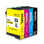 Cartuchos Epson 604XL compatibles, multipack de 4 a 10 unidades