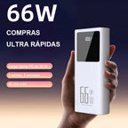 Power bank para carga durante viajes y uso diario | 50000 mAh y 22.5 W