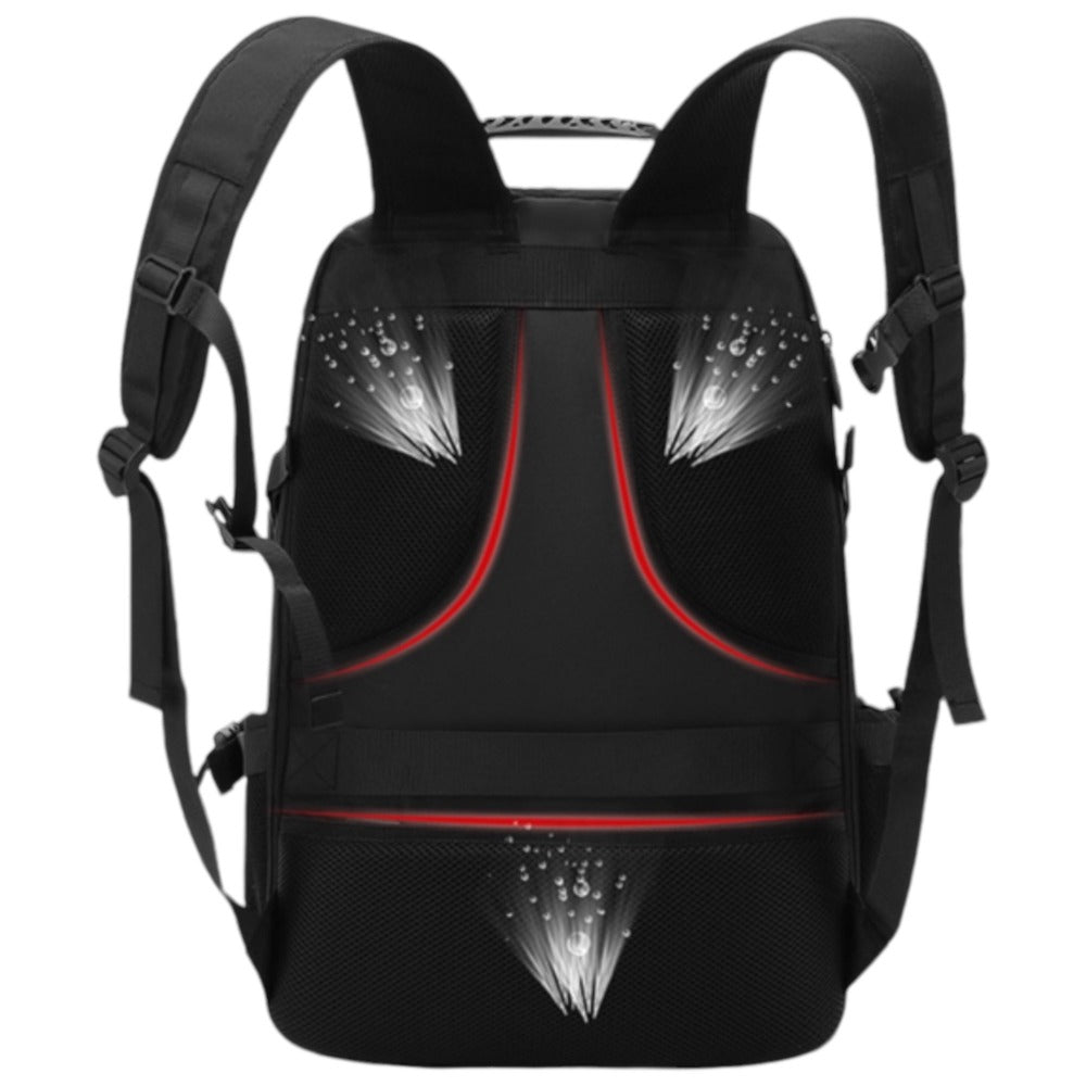 Mochila de Viaje para Cabina de Avion 45x30x20 para Vuelo Barato Equipaje de Mano y Espaciosa con Compartimento para Zapatos y Mochila Antirrobo Multifuncional para Viajes 2210.