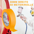 Cinta de pintor removible 50m | Pared automóvil decoración y bricolaje