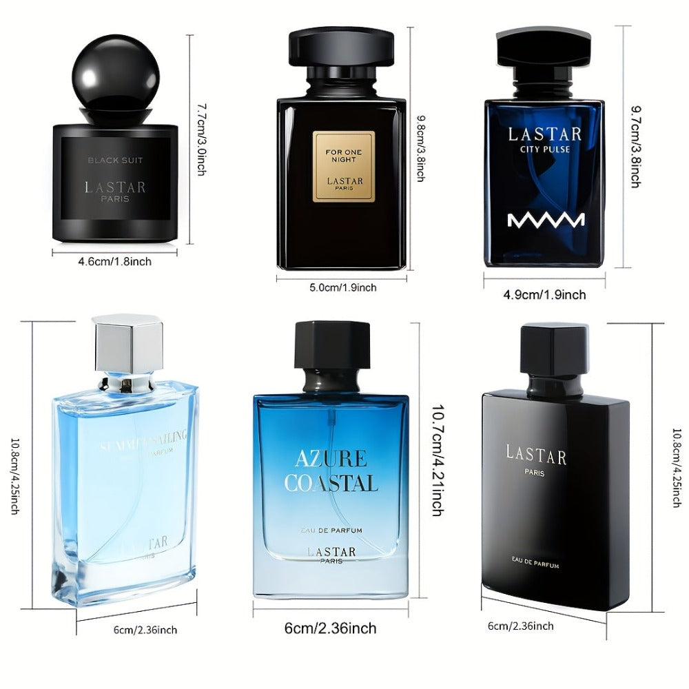 ["Set de Perfume de Una Semana"] Eau de Toilette para Hombre con Feromonas, Ceder y Pachulí Amaderado y Almizcle de Toronja Oceánico, Fragancia de Larga Duración, Eau de Cologne Encantadora para Hombre, Ambiente Romántico para Citas, Regalo Perfecto para