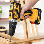 Taladro inalámbrico para bricolaje y reparaciones | Inalámbrico y Recargable
