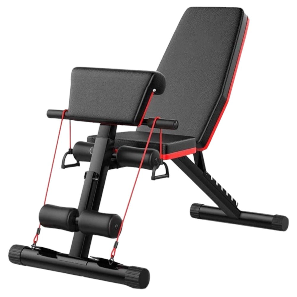 Banco de Mancuerna Plegable Inclinable Banco de Pesas Musculación Multifuncional para Entrenamiento Completo Máquina de Fitness Gimnasio Hogar detail image - detail view 11