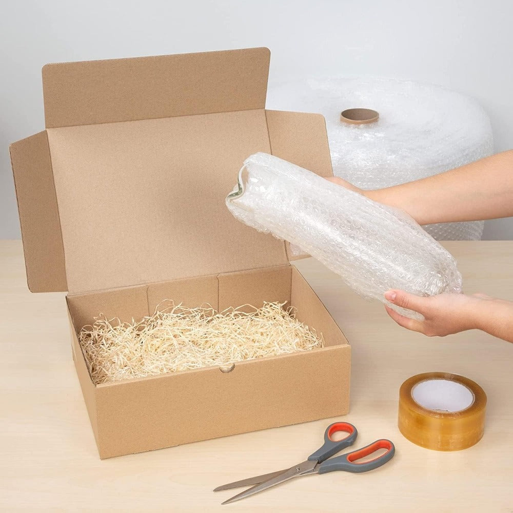 Caja Cartón para Mudanzas y Almacenaje Ultra Resistentes con Asas, Cartón Resistente de Máxima Durabilidad, Tamaño Ideal para Mudanzas y Almacenaje de Libros, Objetos y Ropa, Asas Laterales para Manejo Fácil y Seguro - packer PRO
