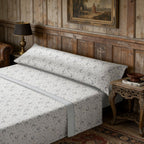 Juego de cama prémium de tres piezas: sábana bajera, sábana y funda de almohada. Suave y cómodo, disponible en varios colores y tamaños, fácil de cuidar.